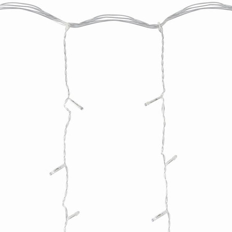 Гирлянда светодиодная «Занавес на окно», 3х2 м, 306 ламп, цвет: теплый белый — картинка 5