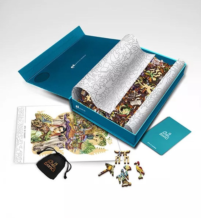 Деревянные пазлы DAVICI «Япония» — картинка 11