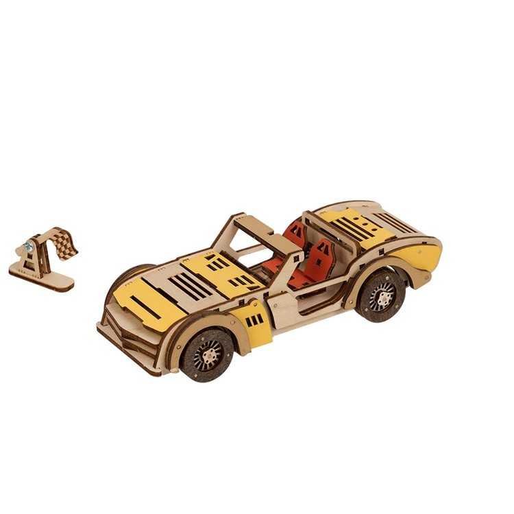 3D-пазл Кабриолет, серия «Спортивные машины», 52 элемента, REZARK