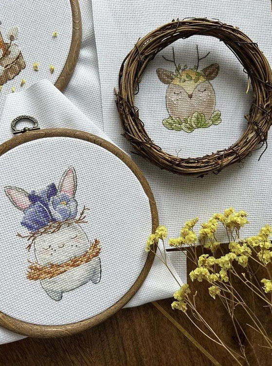 Набор для вышивания «Весеннее трио» — картинка 2