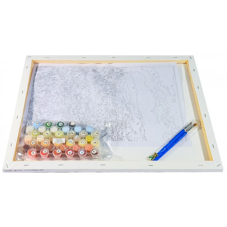 Картина по номерам «Летнее поле» — картинка 3