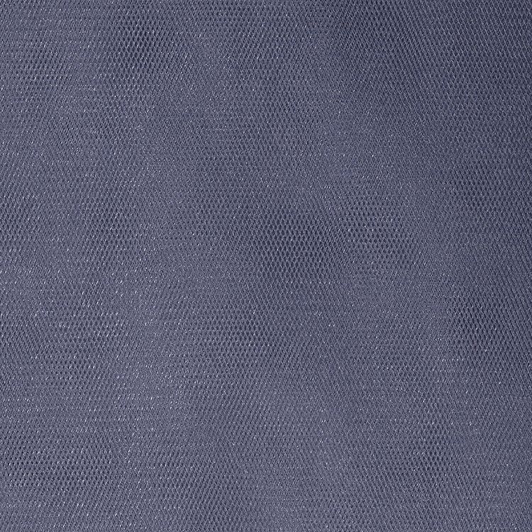 Фатин Kristal средней жесткости, блестящий, 5 м, ширина 300 см, 100% полиэстер, цвет: сумрачно серый — картинка 3