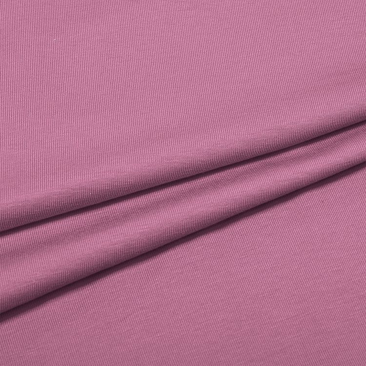 Ткань трикотаж Кулирка с лайкрой, 6 м, ширина 180 см, 190 г/м2, цвет: сухая роза, TBY — картинка 3