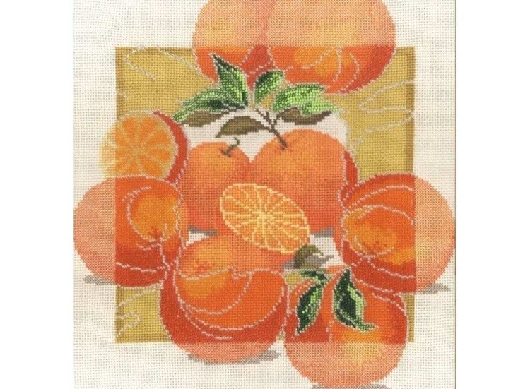 Набор для вышивания «Дары садов. Апельсины»