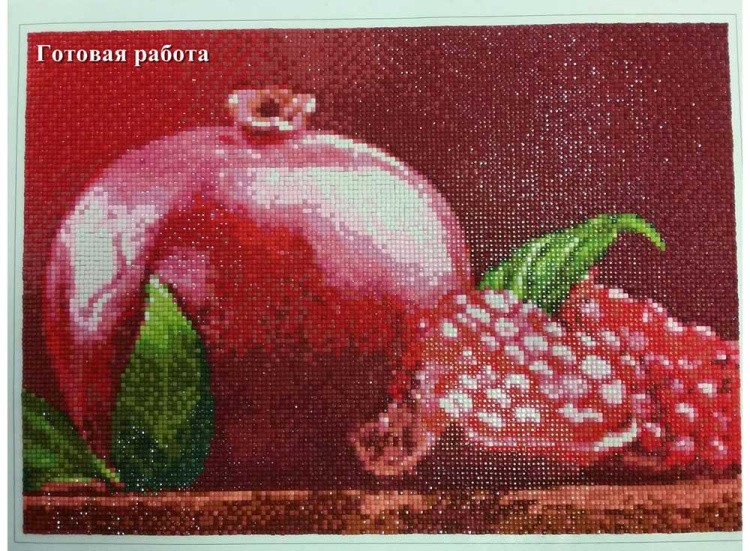Алмазная вышивка «Гранат» — картинка 4