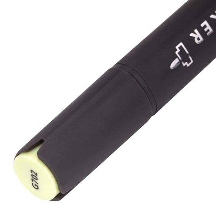 Маркер для скетчинга двусторонний 1 мм - 6 мм BRAUBERG ART CLASSIC, цвет: светлый желто-зеленый — картинка 6