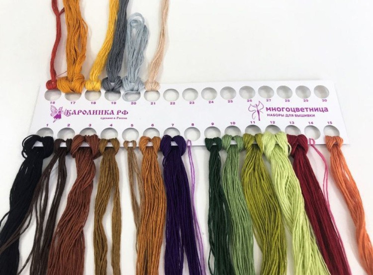 Набор для вышивания «Осенний домик» — картинка 7