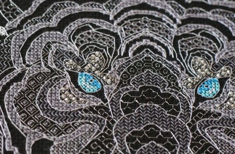 Набор для вышивания «Белый тигр» — картинка 2