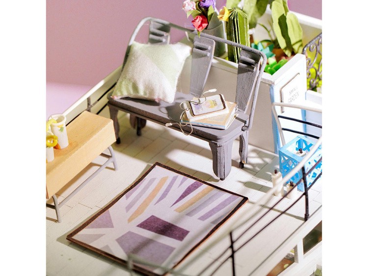 Набор для создания миниатюры (румбокс) «Уютный лофт» — картинка 6