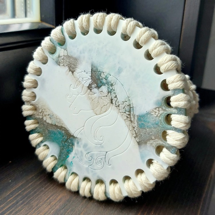 Модель №124 Силиконовый молд для сумочки Unicorn, d 12 см, Craftsmen.store — картинка 2