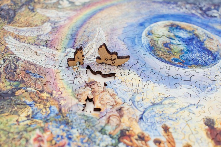 Деревянные пазлы DAVICI «Дерево жизни. Миллениум (Millenium tree)» — картинка 6