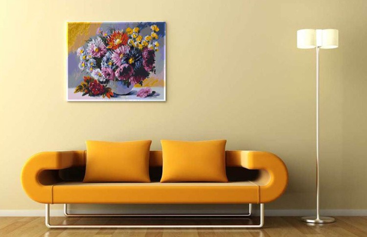 Картина по номерам «Букет на столе» — картинка 3