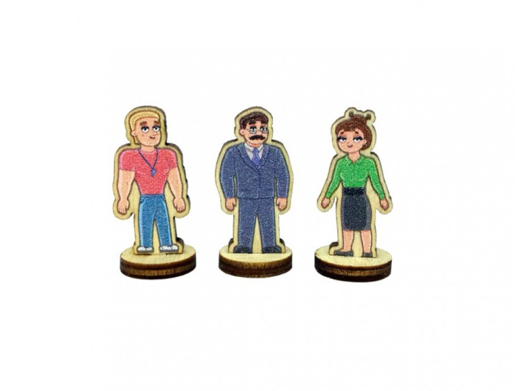 Конструктор из кирпичиков «Школа с балконом» — картинка 5