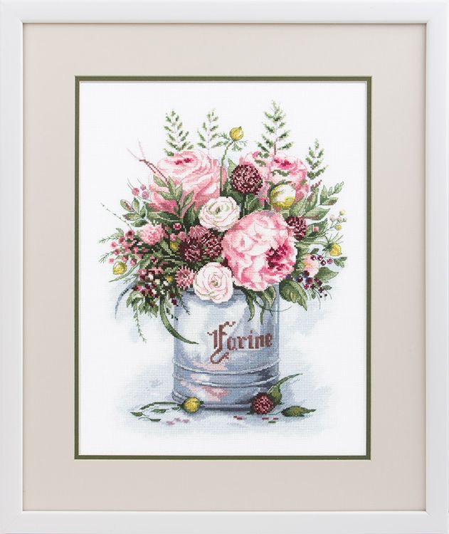 Набор для вышивания «Акварельный букет» — картинка 3