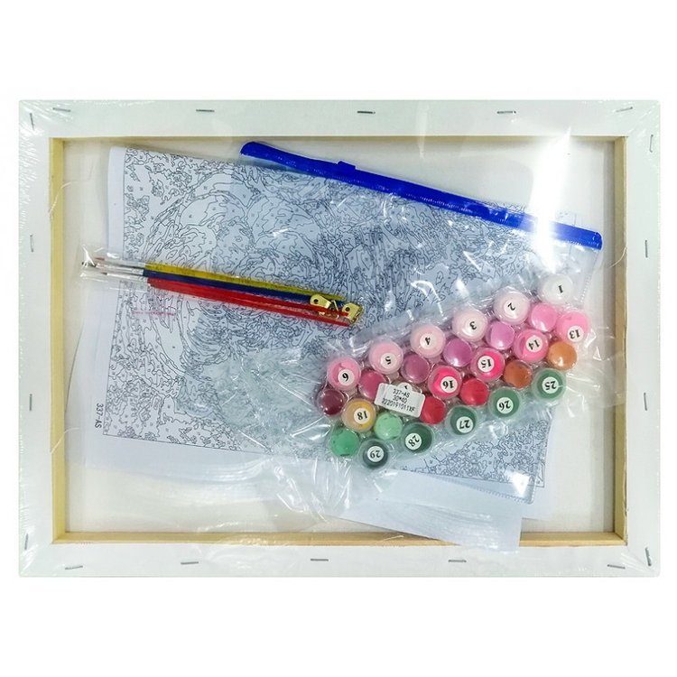 Картина по номерам «Июньское утро» — картинка 3