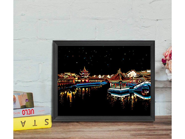 Скретч-набор «Antique Buildings» (цветные) — картинка 4