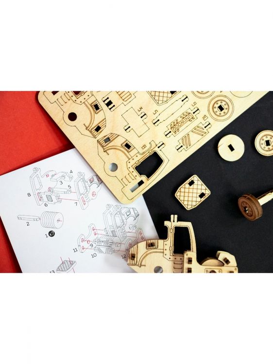 Конструктор из дерева «Каток», UNIWOOD — картинка 5