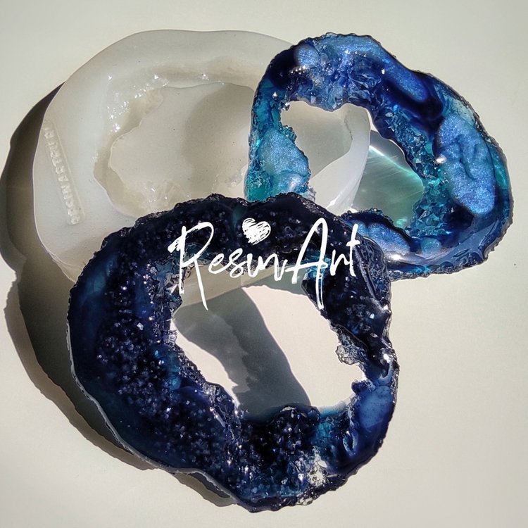 Жеода №3 - Силиконовый молд, ResinArt — картинка 2