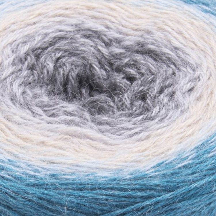 Пряжа YarnArt Flowers Alpaca (417), мультиколор, 5 шт. по 250 г — картинка 2