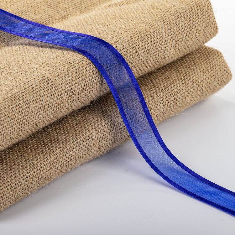 Лента органза синяя с оторочкой, ширина 25 мм, длина 23 м, Brauberg — картинка 2