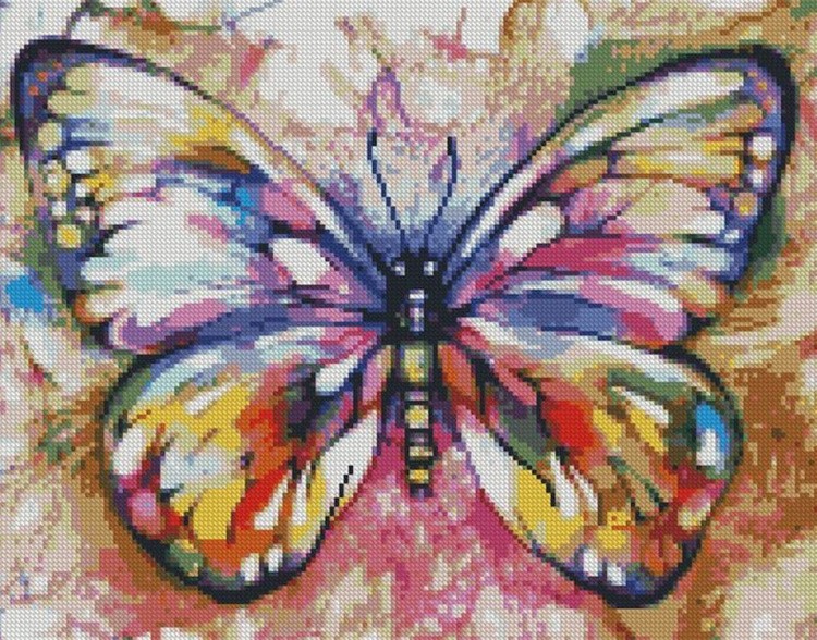 Алмазная вышивка «Бабочка»