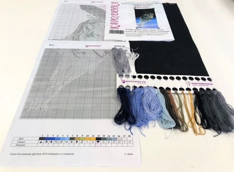 Набор для вышивания «Волк» — картинка 3