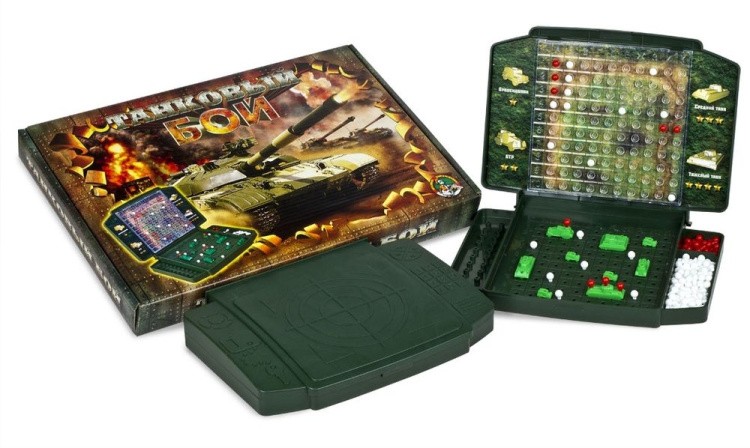 Настольная игра: Танковый бой (жесткая коробка) — картинка 2
