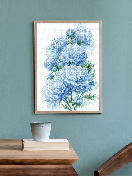 Набор для вышивания «Хрупкость хризантем» — картинка 6