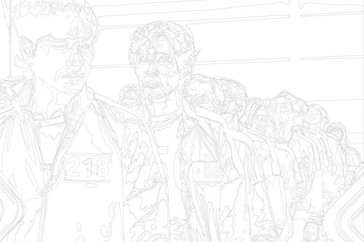 Картина по номерам «Игра в кальмара: Игроки» — картинка 3