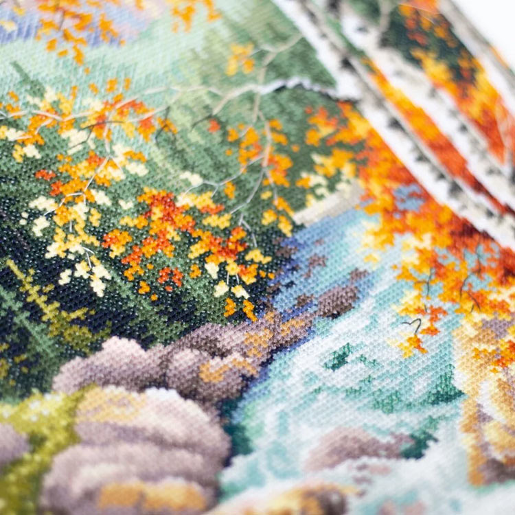 Набор для вышивания «Лесной ручей» — картинка 8