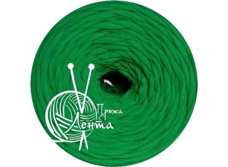 Пряжа Лента (зеленый) 330-380 г — картинка 2