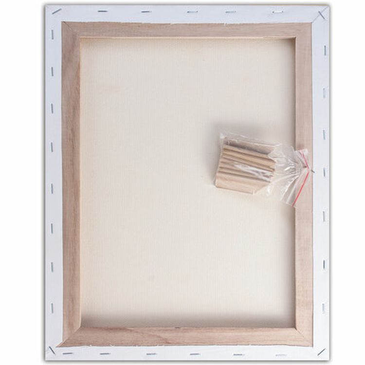 Холст на подрамнике BRAUBERG ART CLASSIC, 40х50 см, грунтованный, 100% хлопок, крупное зерно — картинка 4