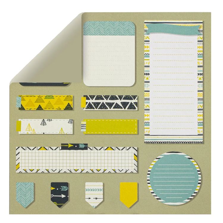 Бумага для скрапбукинга 15х15 см «Геометрия», 12 дизайнов — картинка 5