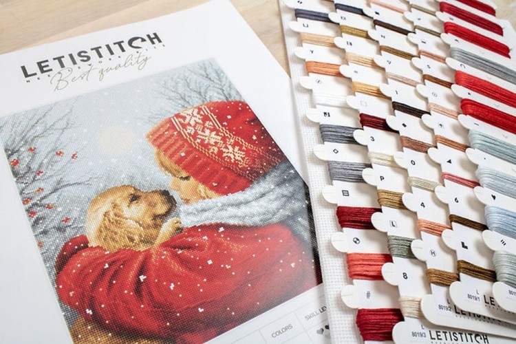 Набор для вышивания «Chrismas hugs» — картинка 2