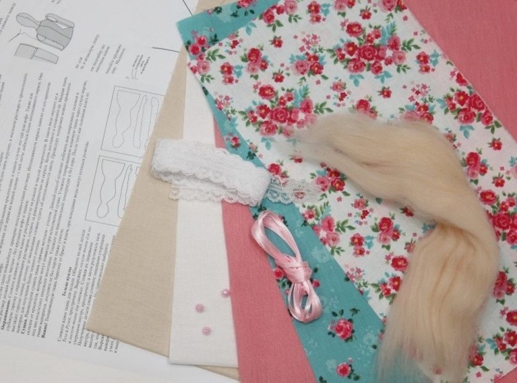 Набор для шитья игрушки «Леди Амелия» — картинка 2