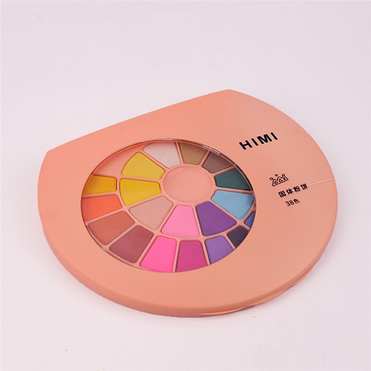 Набор акварельных красок HIMI розовый 38 цветов - 1 коробка