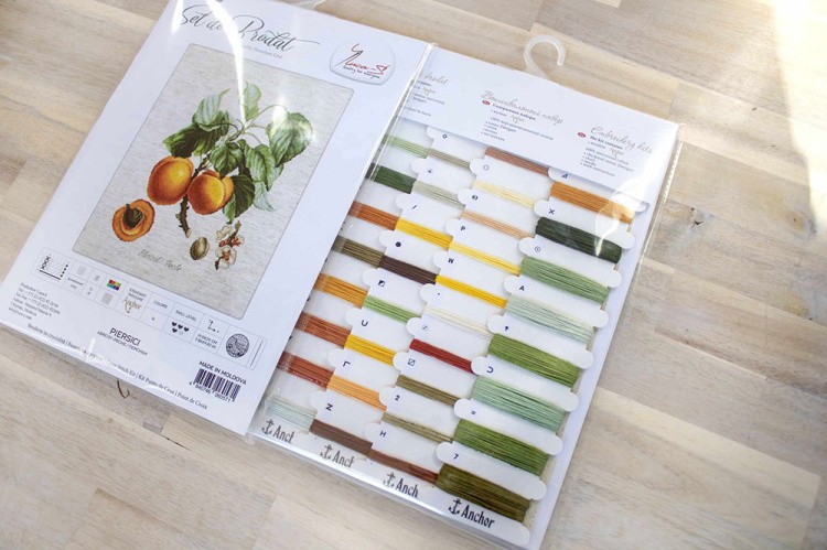 Набор для вышивания «Персики» — картинка 4