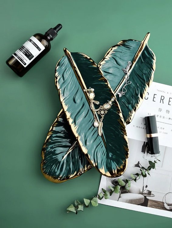 Силиконовый молд - Блюдо перо, 24х8,5 см — картинка 9