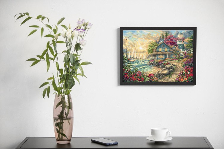 Набор для вышивания «Sunrise by the Sea (Восход солнца у моря)» — картинка 7