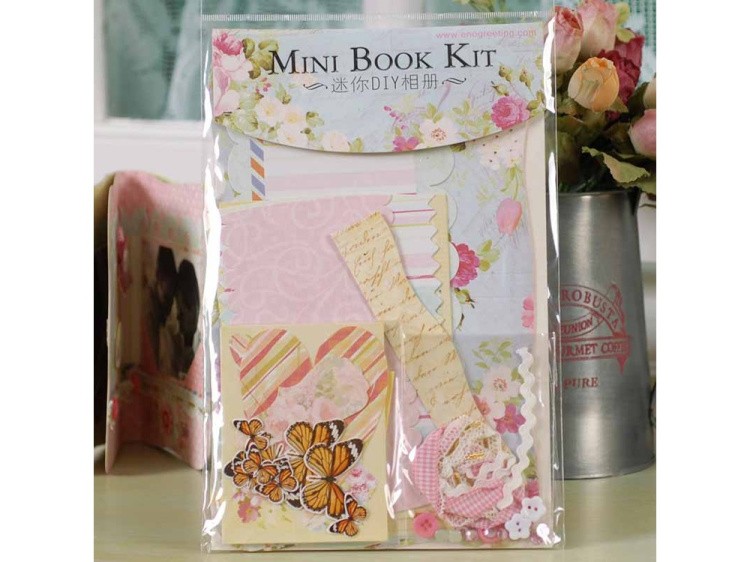 Набор для скрапбукинга «Розочки на голубом - Фотоальбом mini» — картинка 3