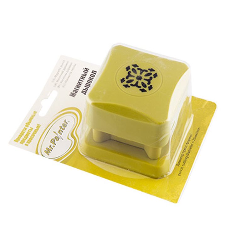 Магнитный дырокол «Орнамент», 2,5 см, Mr.Painter — картинка 2