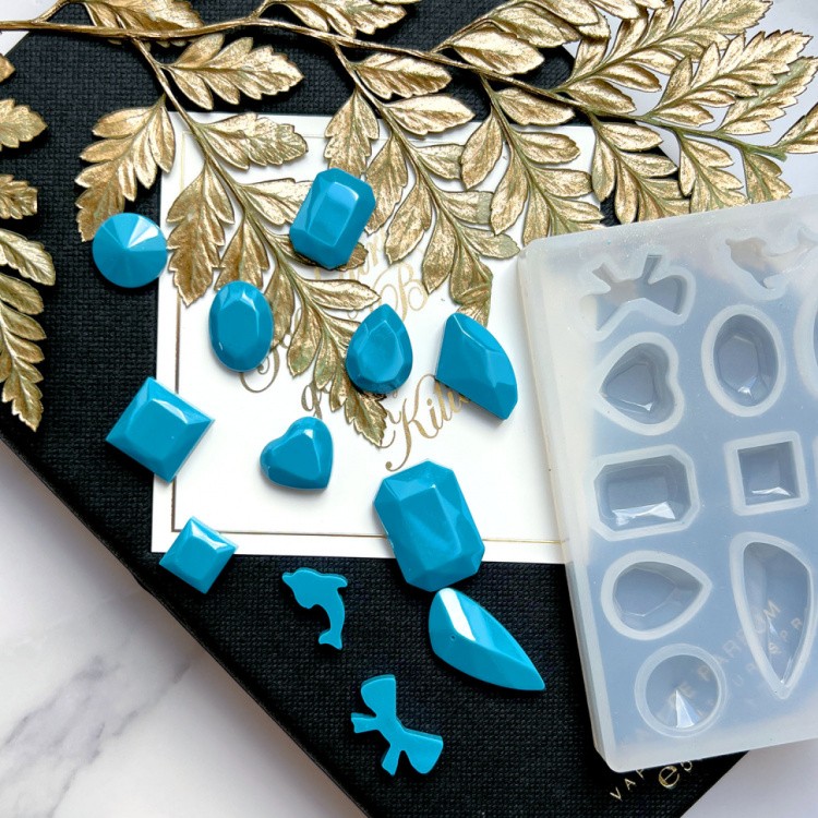 Силиконовый молд Epoxy Master для украшений, 8х6 см — картинка 5