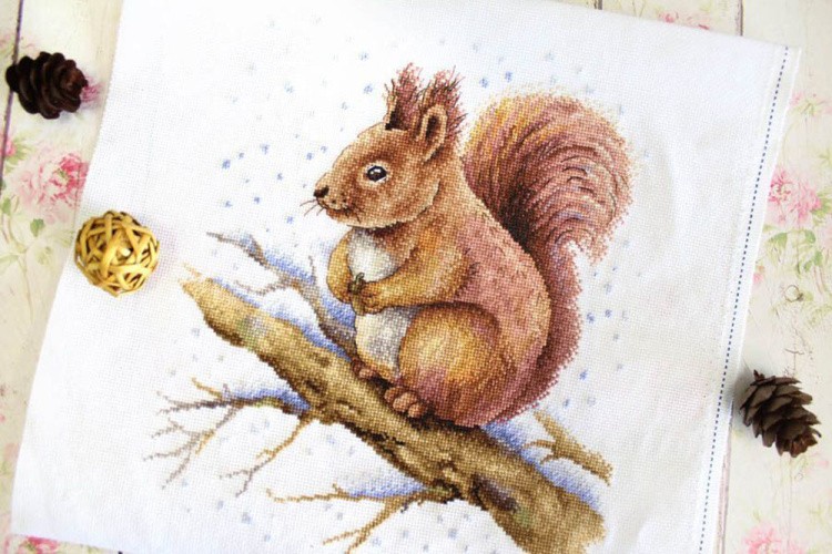 Набор для вышивания «Пушистая красавица» — картинка 5