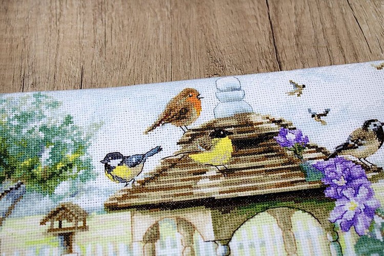 Набор для вышивания «Стол для птиц» — картинка 9