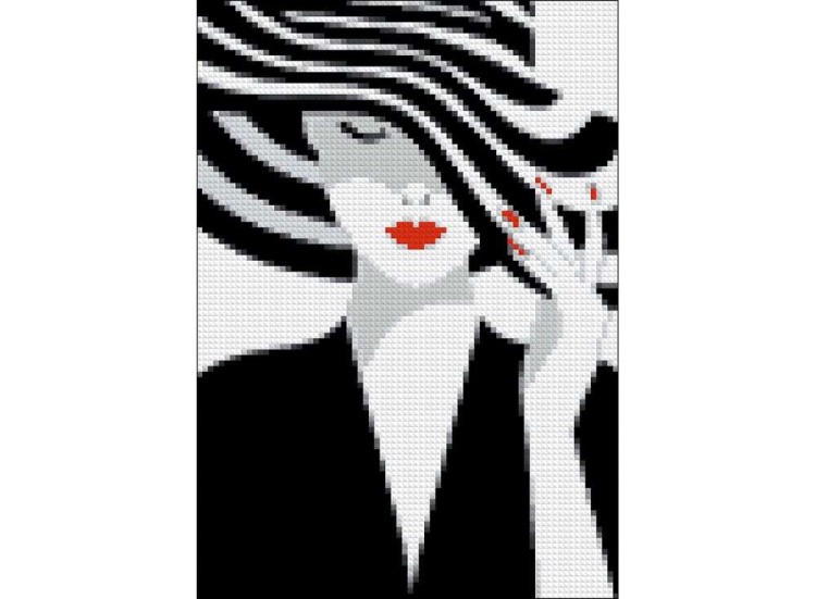 Алмазная вышивка «Леди грация» — картинка 2