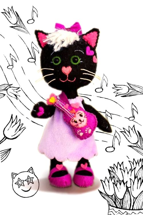 Набор для шитья «Кошечка Звёздочка» — картинка 4