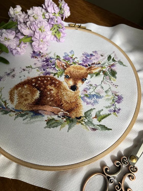Набор для вышивания «Оленёнок» — картинка 5