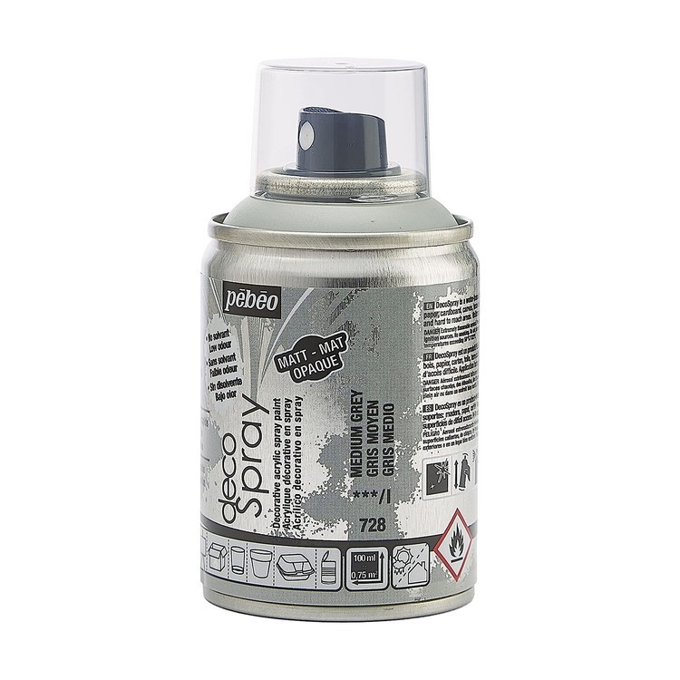 Краска на водной основе decoSpray, 093728 Серый — картинка 3