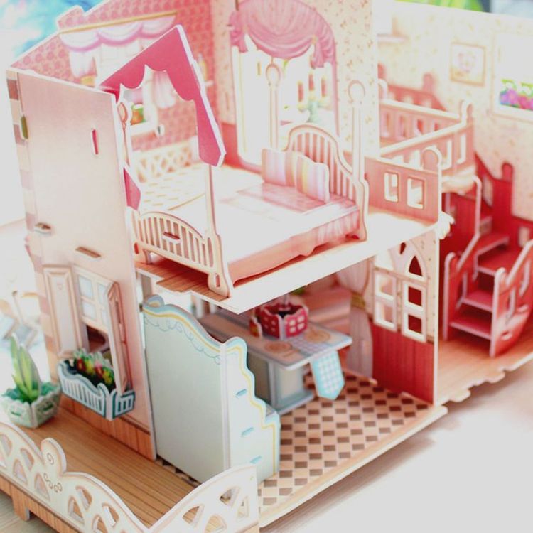 3D-пазл CubicFun Дом с верандой — картинка 4