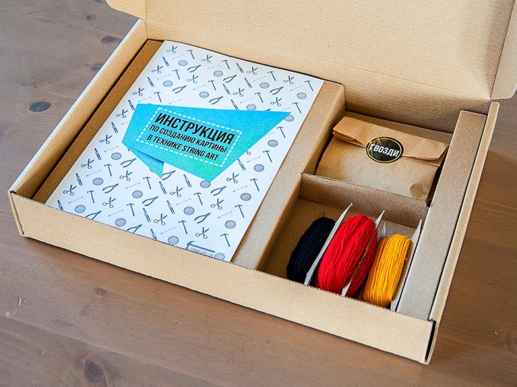 Набор для творчества STRING ART «Шляпник» — картинка 5